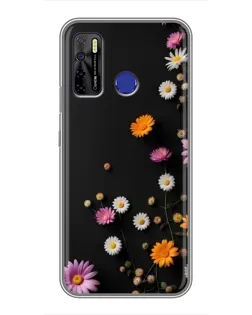 Чохол для TECNO Camon 15 з картинкою «Квіткова композиція»