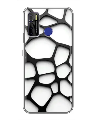 Чохол для TECNO Camon 15 з картинкою «Біла об'ємна сітка» Чохол для TECNO Camon 15 з картинкою «Біла об'ємна сітка»