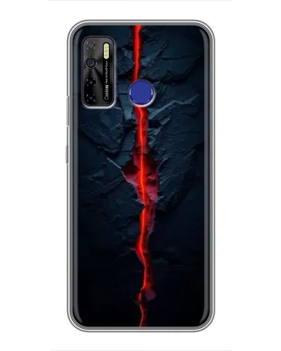 Чохол для TECNO Camon 15 з картинкою «Червона лавова тріщина» Чохол для TECNO Camon 15 з картинкою «Червона лавова тріщина»
