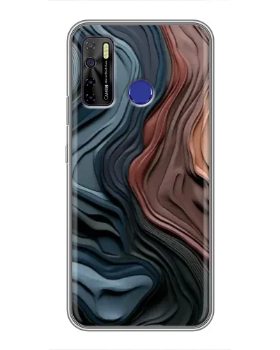 Чохол для TECNO Camon 15 з картинкою «Кольорові хвилі каньйону» Чохол для TECNO Camon 15 з картинкою «Кольорові хвилі каньйону»