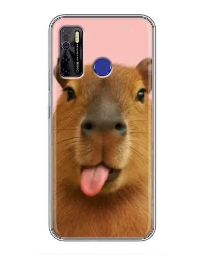 Чохол для TECNO Camon 15 з картинкою «Капібара з язиком» Чохол для TECNO Camon 15 з картинкою «Капібара з язиком»