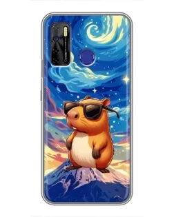 Чохол для TECNO Camon 15 з картинкою «Капібара Ван Гога»