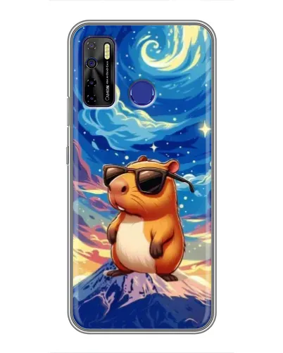 Чохол для TECNO Camon 15 з картинкою «Капібара Ван Гога» Чохол для TECNO Camon 15 з картинкою «Капібара Ван Гога»