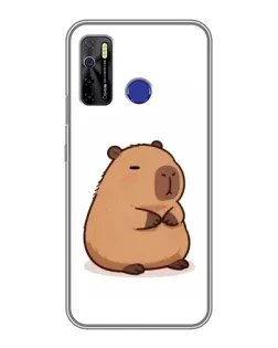Чохол для TECNO Camon 15 з картинкою «Товстенька капібара»