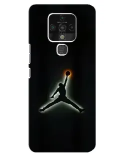 Чехол для TECNO Camon 16 Pro с картинкой «Jordan Gradient Logo» Чехол для TECNO Camon 16 Pro с картинкой «Jordan Gradient Logo»