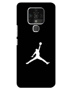 Чохол для TECNO Camon 16 Pro з картинкою «Jordan Silhouette»