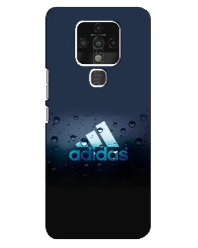 Чехол для TECNO Camon 16 Pro с картинкой «Adidas Water Drops»
