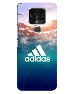 Чехол для TECNO Camon 16 Pro с картинкой «Океанская глубина адидас»