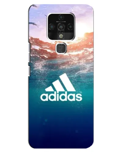 Чехол для TECNO Camon 16 Pro с картинкой «Океанская глубина адидас»