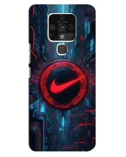 Чехол для TECNO Camon 16 Pro с картинкой «Техногенный стиль Nike»