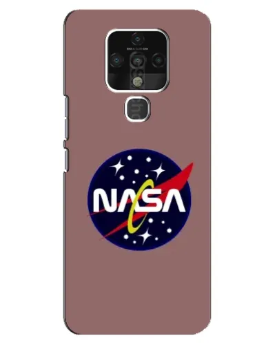 Чехол для TECNO Camon 16 Pro с картинкой «NASA — ретро космос» Чехол для TECNO Camon 16 Pro с картинкой «NASA — ретро космос»