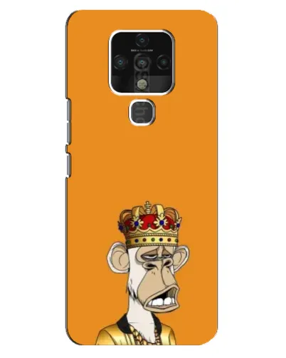 Чохол для TECNO Camon 16 Pro з картинкою «Золота мавпа Bored Ape»