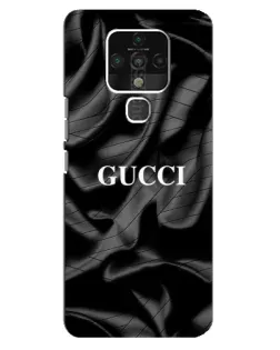 Чехол для TECNO Camon 16 Pro с картинкой «Gucci — шелковые волны» Чехол для TECNO Camon 16 Pro с картинкой «Gucci — шелковые волны»