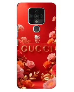Чехол для TECNO Camon 16 Pro с картинкой «Gucci — золотой сад»
