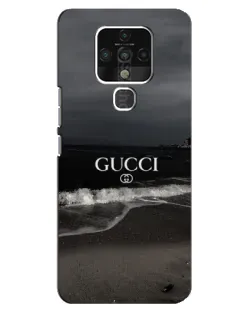Чехол для TECNO Camon 16 Pro с картинкой «Gucci — морской прибой»