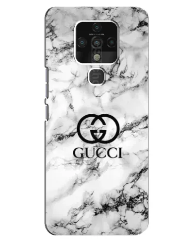Чехол для TECNO Camon 16 Pro с картинкой «Gucci — мраморный шик»
