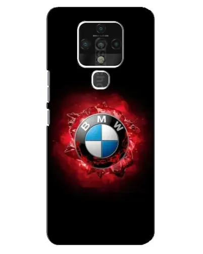 Чохол для TECNO Camon 16 Pro з картинкою «Логотип BMW — спалах»
