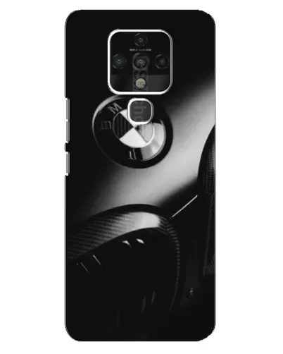 Чохол для TECNO Camon 16 Pro з картинкою «Емблема BMW — макро»