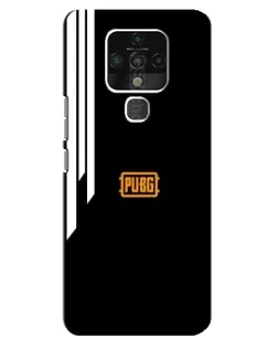 Чехол для TECNO Camon 16 Pro с картинкой «PUBG — вертикальные линии»