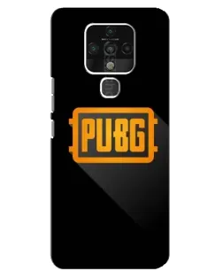 Чехол для TECNO Camon 16 Pro с картинкой «PUBG — рамка лого»