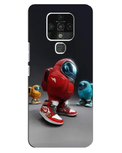 Чехол для TECNO Camon 16 Pro с картинкой «Among Us — 3D стиль»