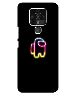 Чехол для TECNO Camon 16 Pro с картинкой «Among Us градиент»