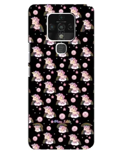 Чехол для TECNO Camon 16 Pro с картинкой «Magic Unicorn паттерн»