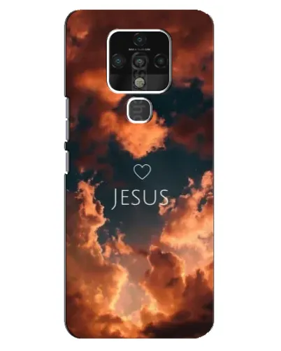 Чехол для TECNO Camon 16 Pro с картинкой «Сияние Имени Jesus»