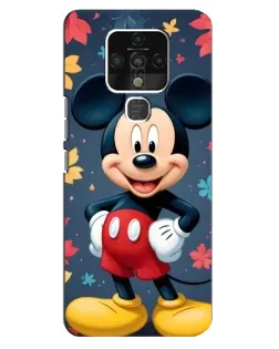 Чехол для TECNO Camon 16 Pro с картинкой «Осенний Mickey Mouse»