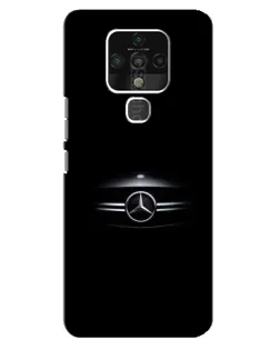 Чохол для TECNO Camon 16 Pro з картинкою «Mercedes — абстрактні лінії»