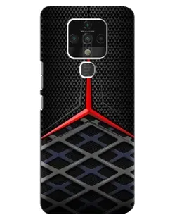 Чохол для TECNO Camon 16 Pro з картинкою «Mercedes Carbon Grid»