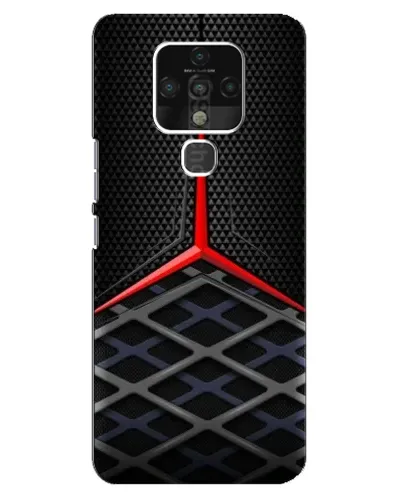 Чохол для TECNO Camon 16 Pro з картинкою «Mercedes Carbon Grid»