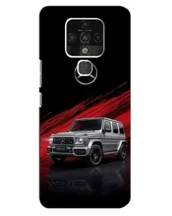 Чохол для TECNO Camon 16 Pro з картинкою «Mercedes G-Class червоний»