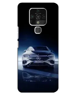 Чохол для TECNO Camon 16 Pro з картинкою «Нічний Mercedes EQ»