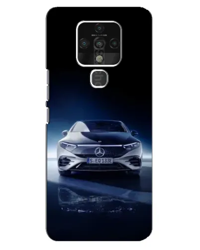 Чохол для TECNO Camon 16 Pro з картинкою «Нічний Mercedes EQ»