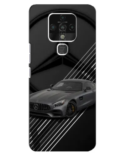Чохол для TECNO Camon 16 Pro з картинкою «Mercedes AMG — графіка»