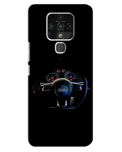 Чохол для TECNO Camon 16 Pro з картинкою «Салон Audi — кермо» Чохол для TECNO Camon 16 Pro з картинкою «Салон Audi — кермо»