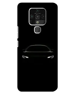Чохол для TECNO Camon 16 Pro з картинкою «Погляд Audi у темряві»