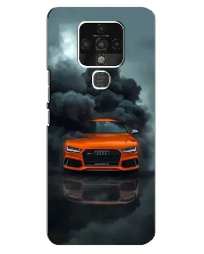 Чохол для TECNO Camon 16 Pro з картинкою «Audi у хмарах диму» Чохол для TECNO Camon 16 Pro з картинкою «Audi у хмарах диму»