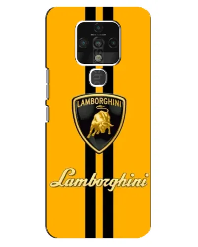Чохол для TECNO Camon 16 Pro з картинкою «Lamborghini Stripe жовтий» Чохол для TECNO Camon 16 Pro з картинкою «Lamborghini Stripe жовтий»