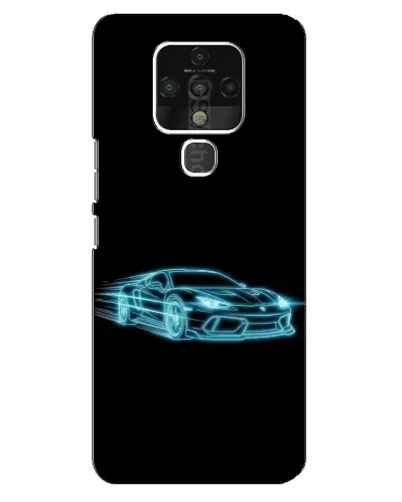 Чохол для TECNO Camon 16 Pro з картинкою «Неоновий контур Lamborghini» Чохол для TECNO Camon 16 Pro з картинкою «Неоновий контур Lamborghini»