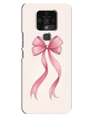 Чехол для TECNO Camon 16 Pro с картинкой «Розовый бант»