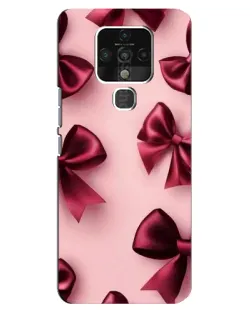 Чехол для TECNO Camon 16 Pro с картинкой «Бордовый атлас»