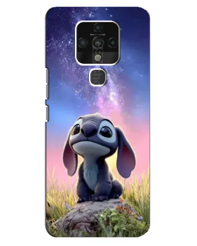 Чехол для TECNO Camon 16 Pro с картинкой «Стич на рассвете»