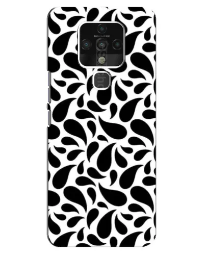 Чехол для TECNO Camon 16 Pro с картинкой «Контрастные черные капли» Чехол для TECNO Camon 16 Pro с картинкой «Контрастные черные капли»