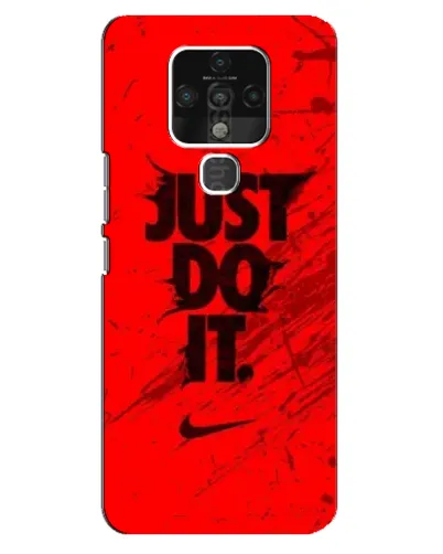 Чехол для TECNO Camon 16 SE с картинкой «Nike Just Do It»