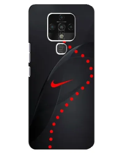 Чехол для TECNO Camon 16 SE с картинкой «Абстрактный дизайн Nike»