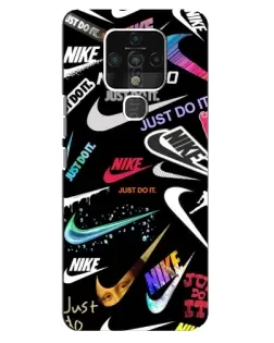 Чохол для TECNO Camon 16 SE з картинкою «Nike —  розкіш»
