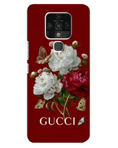 Чехол для TECNO Camon 16 SE с картинкой «Gucci —  сад»