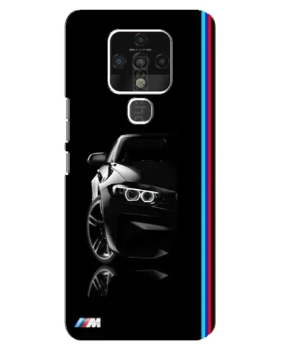 Чехол для TECNO Camon 16 SE с картинкой «Силуэт BMW в темноте» Чехол для TECNO Camon 16 SE с картинкой «Силуэт BMW в темноте»